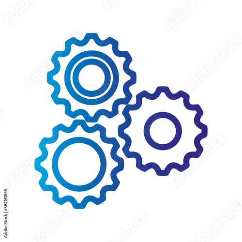 png image of gear icon with transparent background
