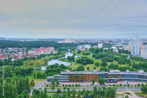 View of the city of Minsk