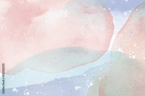 abstract watercolor background vector