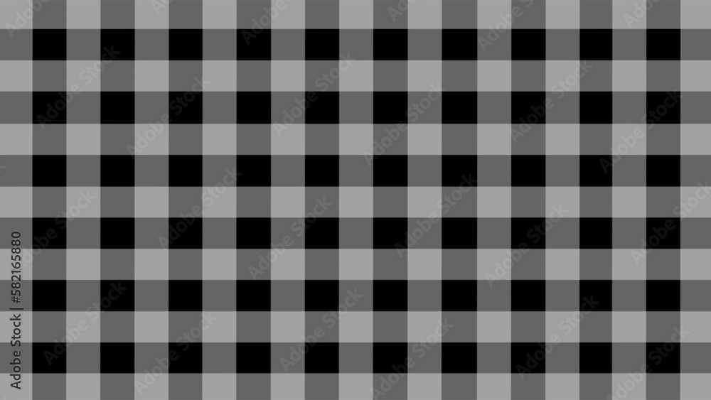 White plaid pattern in the black background White plaid pattern in the black background