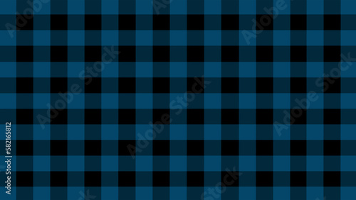 Blue plaid pattern in the black background