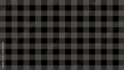 Grey plaid pattern in the black background