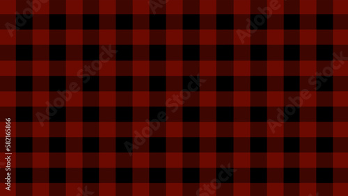 Red plaid pattern in the black background