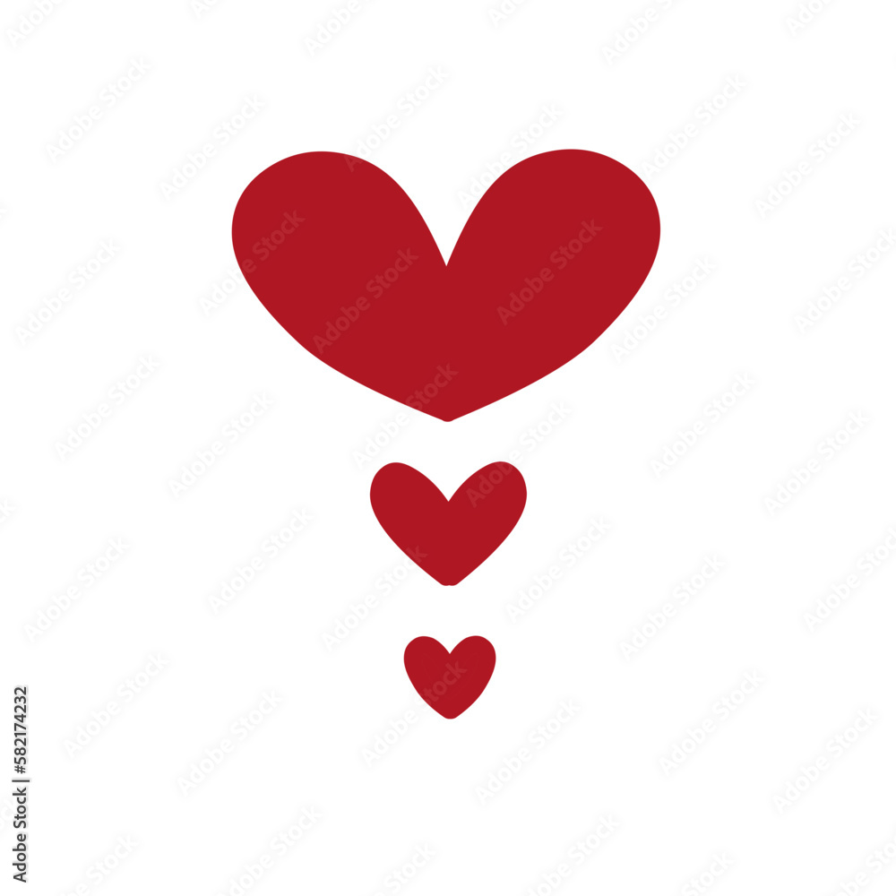 Heart Doodle vector Heart Doodle vector