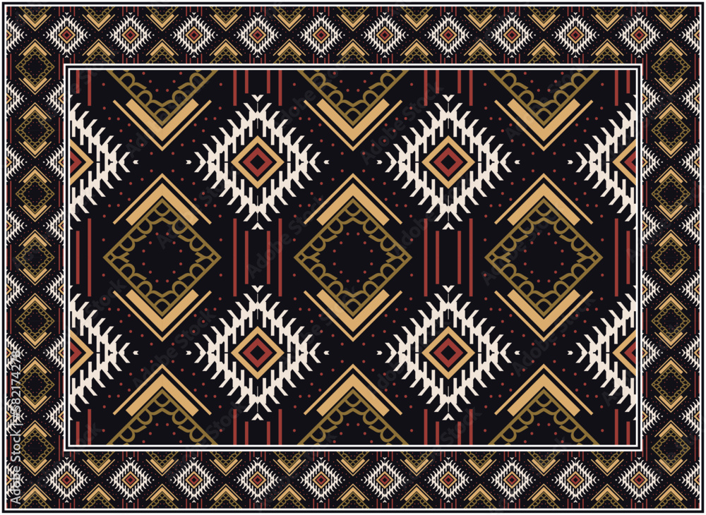 Persian rug modern living room, Scandinavian Persian rug modern African Ethnic Aztec style design for print fabric Carpets, towels, handkerchiefs, scarves rug,