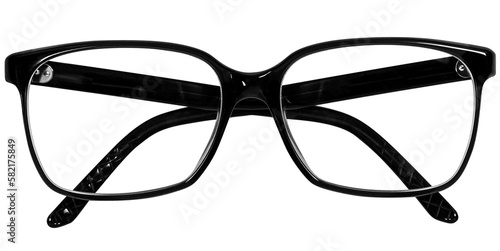 PNG Black glasses rim. Eyeglasses on transparent background