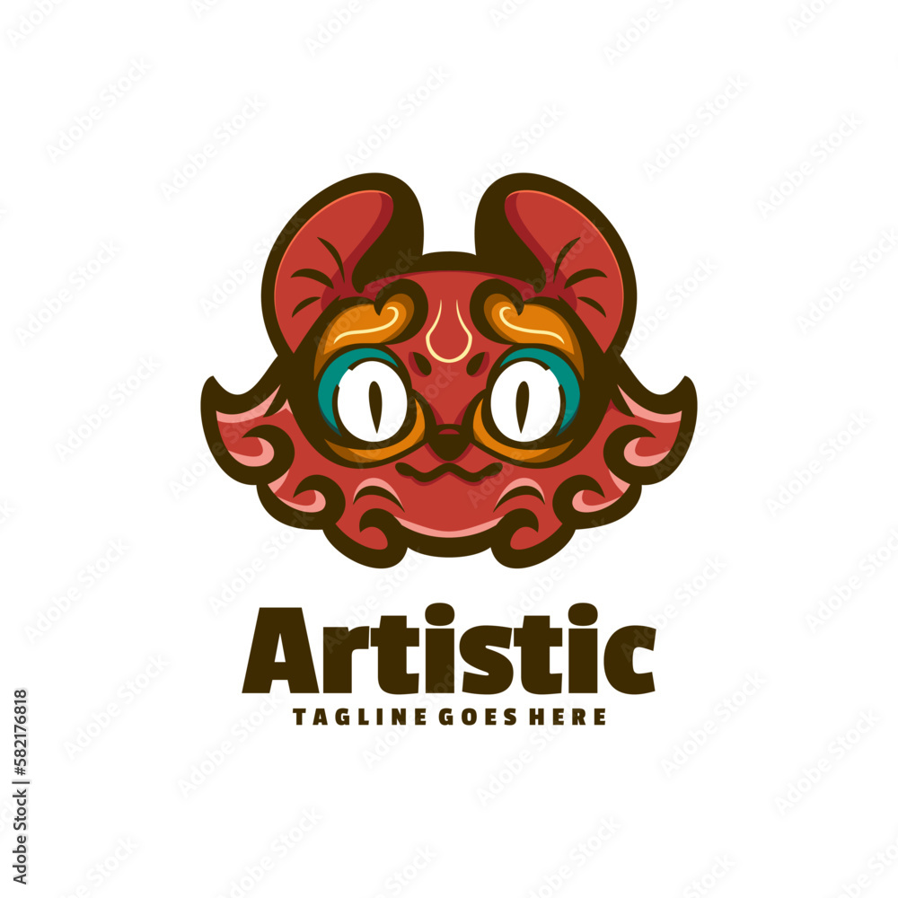 Fototapeta premium Artistic Logo Vector