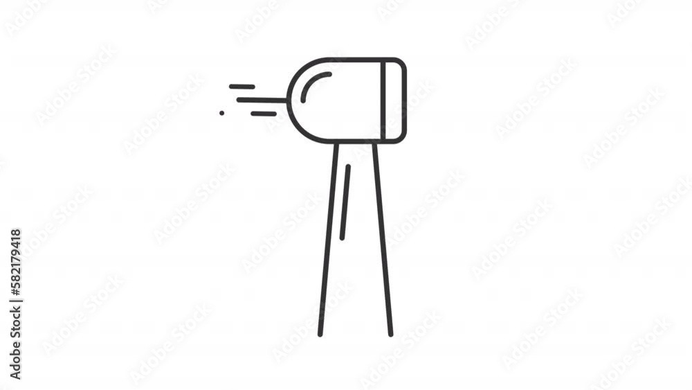 Animated dental drill linear icon. Mechanic instrument for tooth drilling. Caries treatment. Seamless loop HD video with alpha channel on transparent background. Outline motion graphic animation Animated dental drill linear icon. Mechanic instrument for tooth drilling. Caries treatment. Seamless loop HD video with alpha channel on transparent background. Outline motion graphic animation