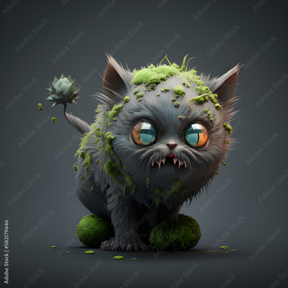 Fototapeta premium elemental cats