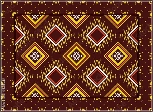 Modern oriental rugs, African Motif Scandinavian Persian rug modern African Ethnic Aztec style design for print fabric Carpets, towels, handkerchiefs, scarves rug,