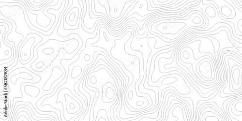 Abstract pattern with lines. Abstract Vector geographic contour map and topographic contours map background. Abstract white pattern topography vector background. Topographic line map background.