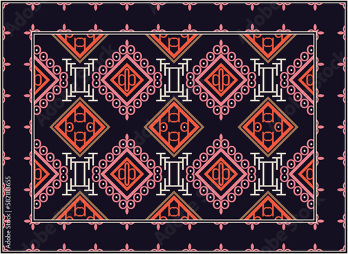 Persian rug patterns, Motif Ethnic seamless Pattern modern Persian rug, African Ethnic Aztec style design for print fabric Carpets, towels, handkerchiefs, scarves rug,