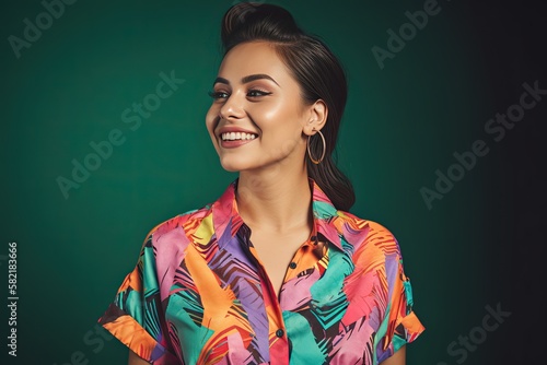 Portrait of a Latino Woman ...