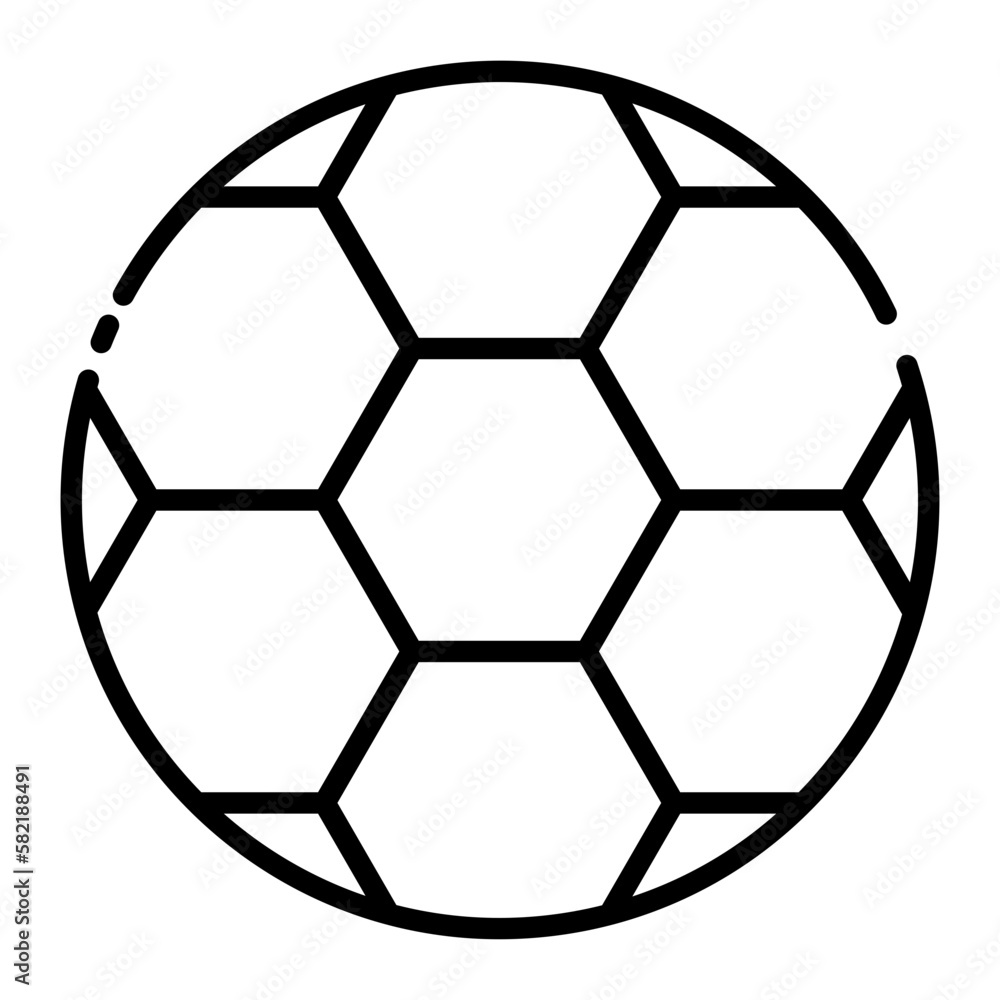 Obraz premium Football Ball icon. 