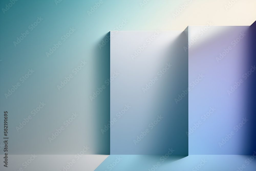 A clean and sophisticated flat wall background with a gradient effect and delicate shadows - AI technology A clean and sophisticated flat wall background with a gradient effect and delicate shadows - AI technology