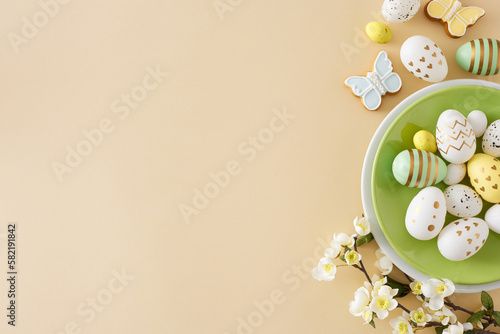 Sticker Easter concept
