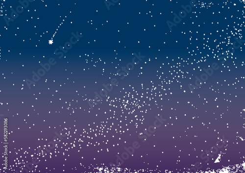 背景　占い　流星群　七夕