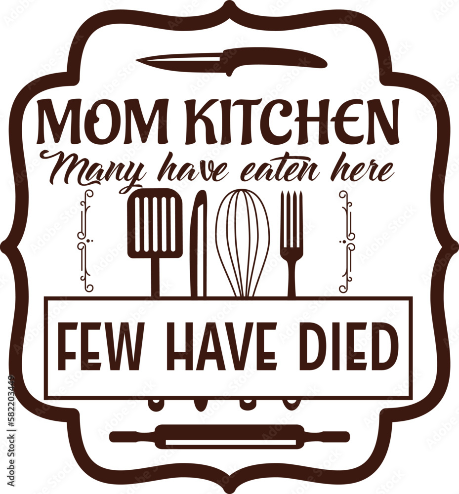 Mom Kitchen Logo Vector & Photo (Free Trial)