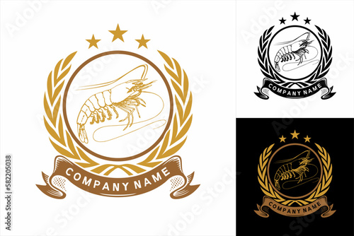 shrimp logo good for trademark logo