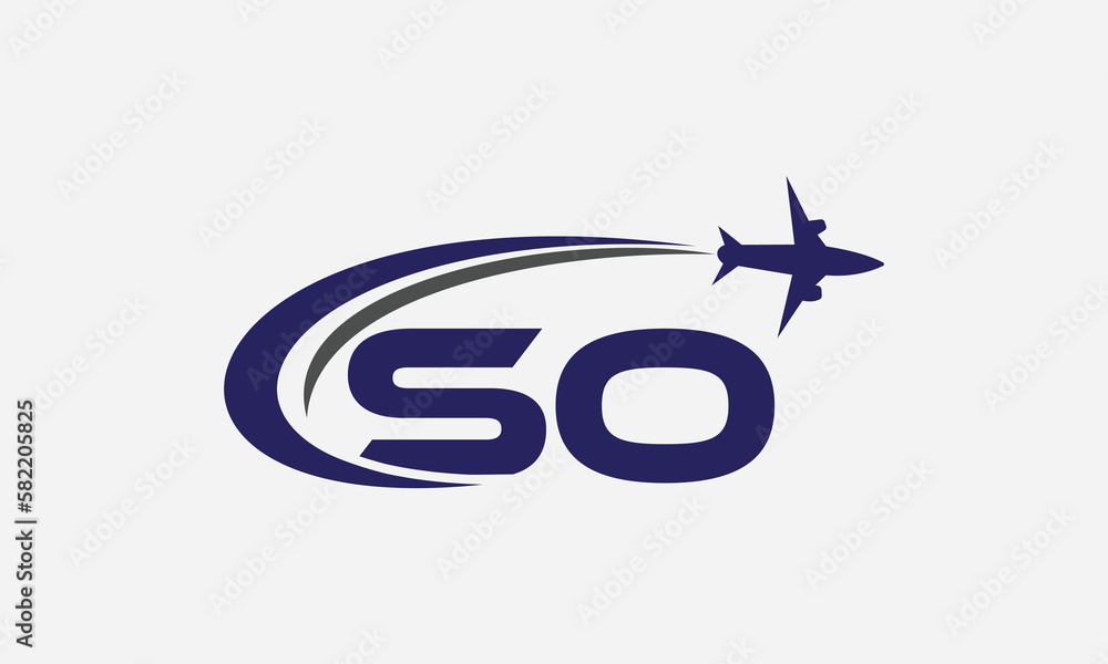 Tour and travel logo design, Airline agency symbol and aviation company monogram vector Tour and travel logo design, Airline agency symbol and aviation company monogram vector