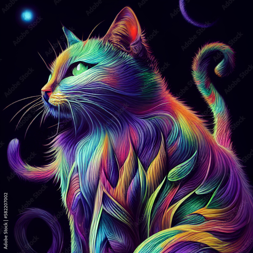 rainbow cat2