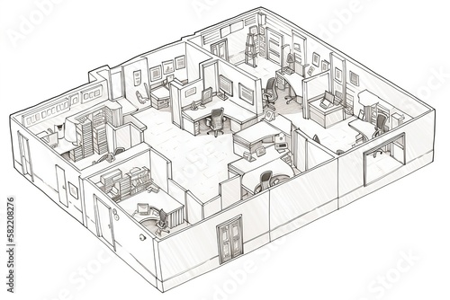 Sketch of an Office