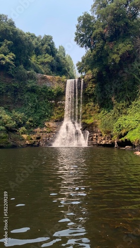 waterfall in the forest, paradise