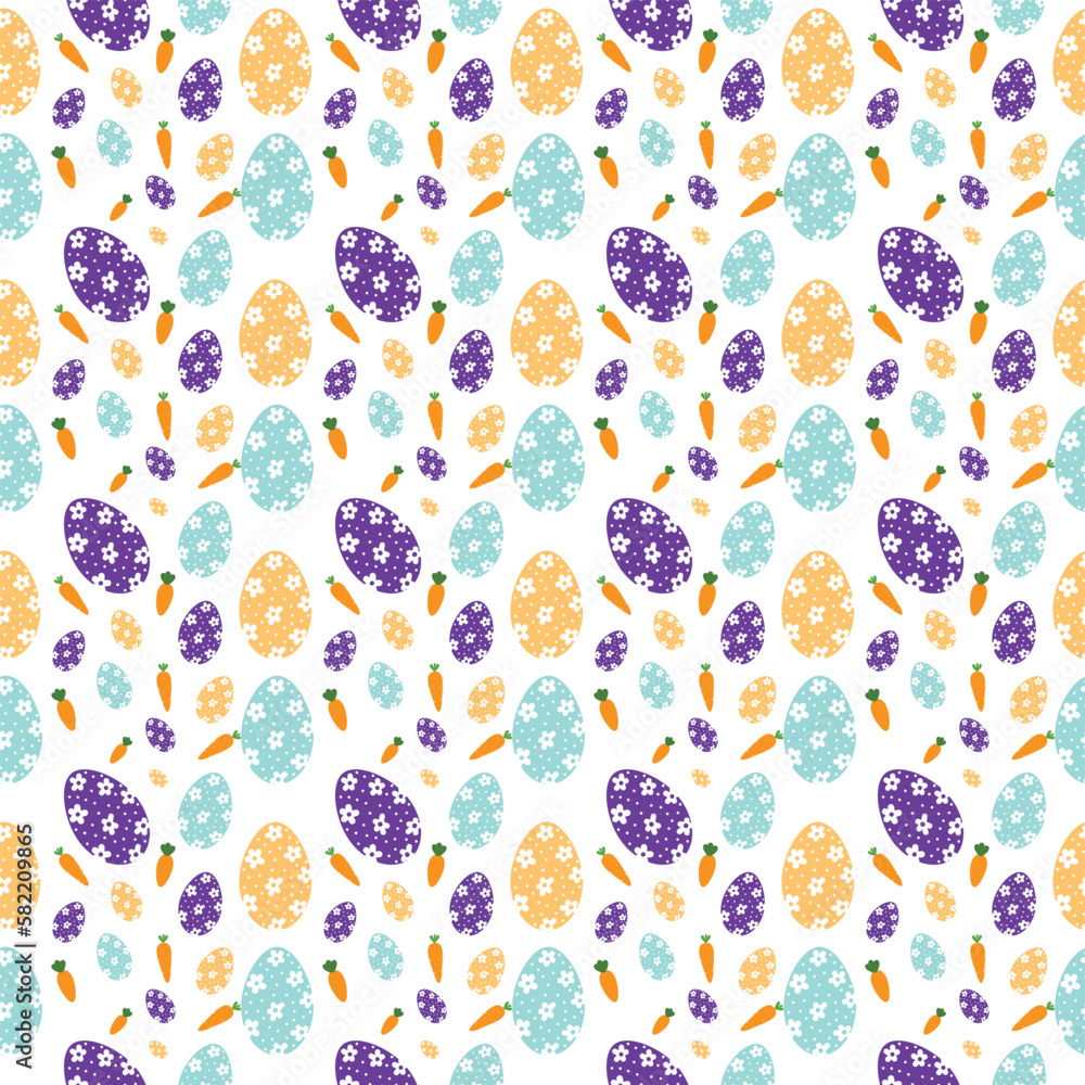 Colorful easter seamless pattern. Easter seamless pattern. Easter pattern. Happy easter Colorful easter seamless pattern. Easter seamless pattern. Easter pattern. Happy easter