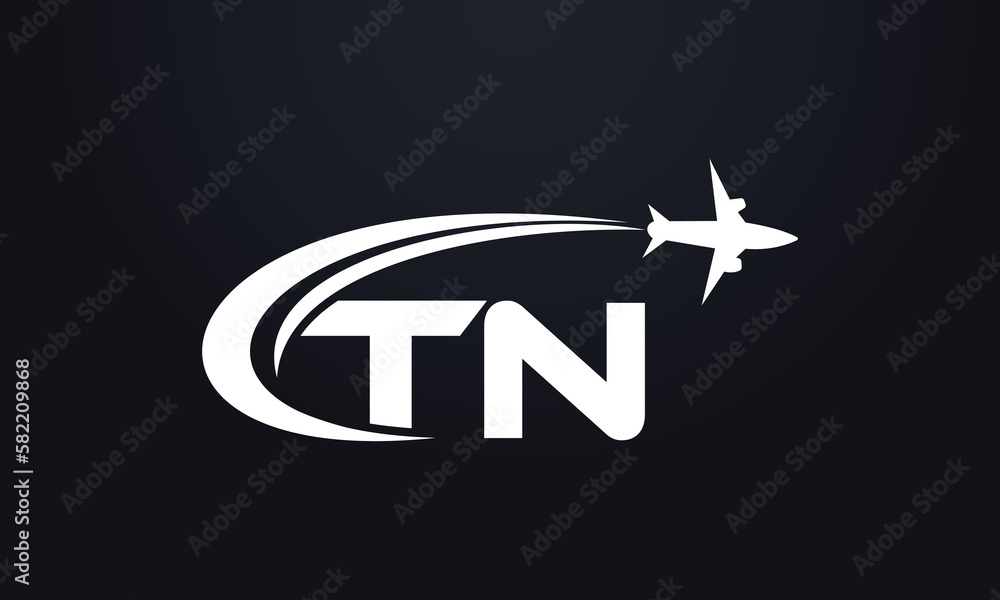 Tour and travel logo design, Airline agency symbol and aviation company monogram vector Tour and travel logo design, Airline agency symbol and aviation company monogram vector