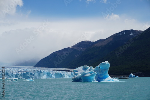 iceberg in patagonic regions photo