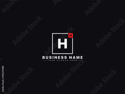 Unique Hh Letter Icon, Two Letters Hh h h Logo Icon Vector For Business