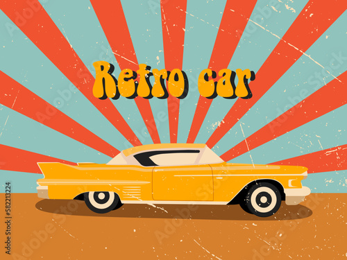 retro car