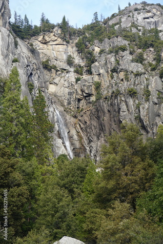 Mountain river in the mountains