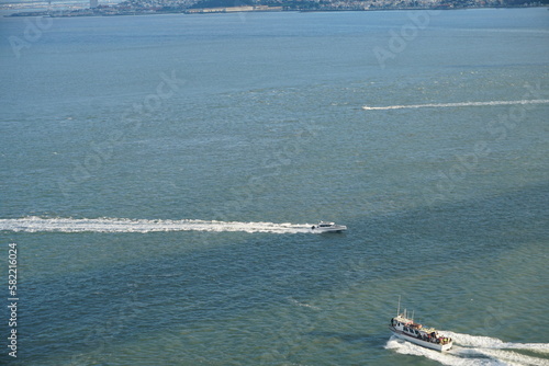 boat on the sea