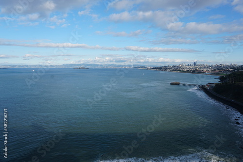 view from the sea