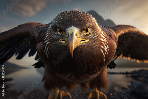 ave aguia poderosa arqueótipo de poder 