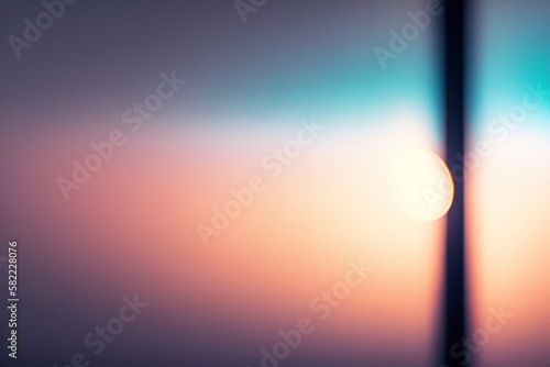 Pearl Ombre Blurry Foggy Modern Abstract Background With Soft Gradient And Light for Presentation  Ads or Banner generative AI