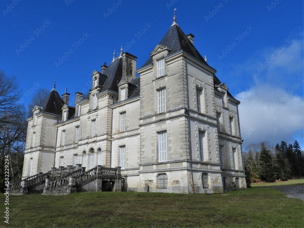 Château de Chauffaille à Coussac bonneval (Haute Vienne .