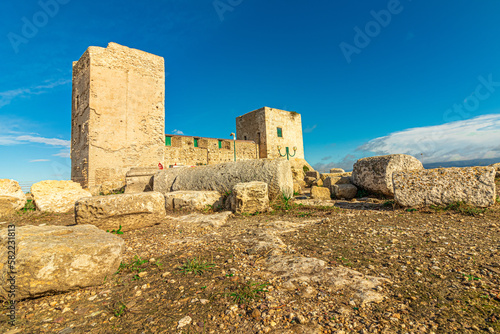 Castle of San Michele in Cagliari, Sardinia. Italy photo