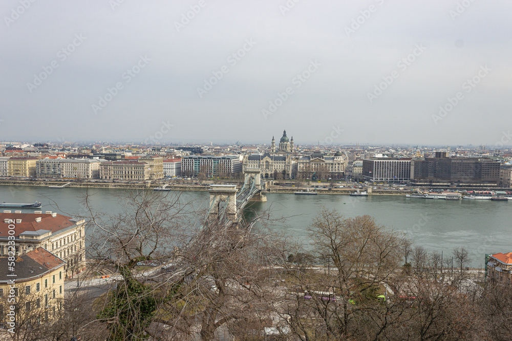 Pest City Panorama from Buda