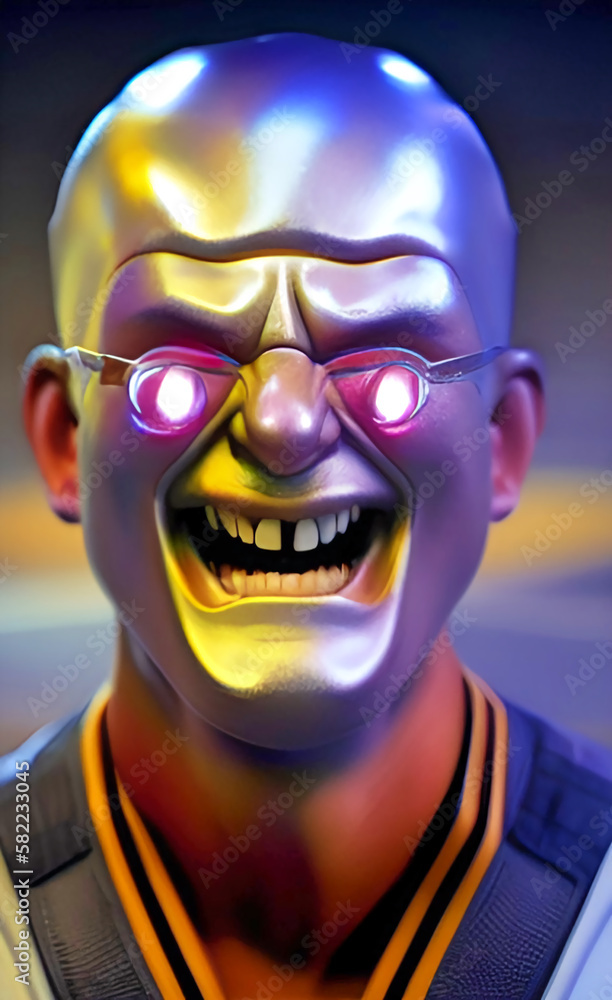 Laughing created
with Generative Al technology