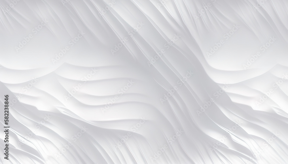 Fototapeta premium Abstract white background - Luxurious White and Grey Abstract Backdrop for Your Design Projects - ai generated