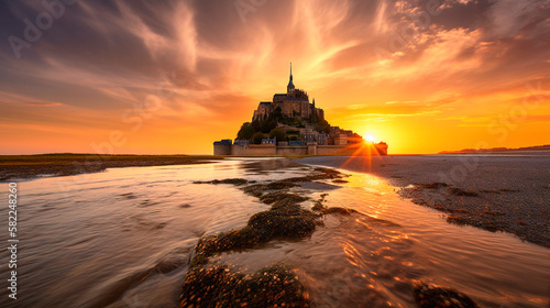 The Mont-Saint-Michel