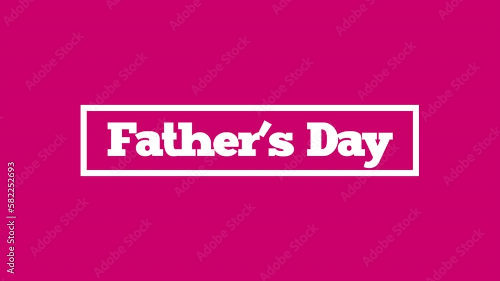 Modern Fathers Day text in frame on fashion red gradient, motion abstract holidays, family and promo style background Modern Fathers Day text in frame on fashion red gradient, motion abstract holidays, family and promo style background
