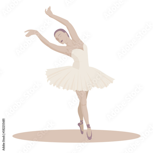 ballet dancer in tutu