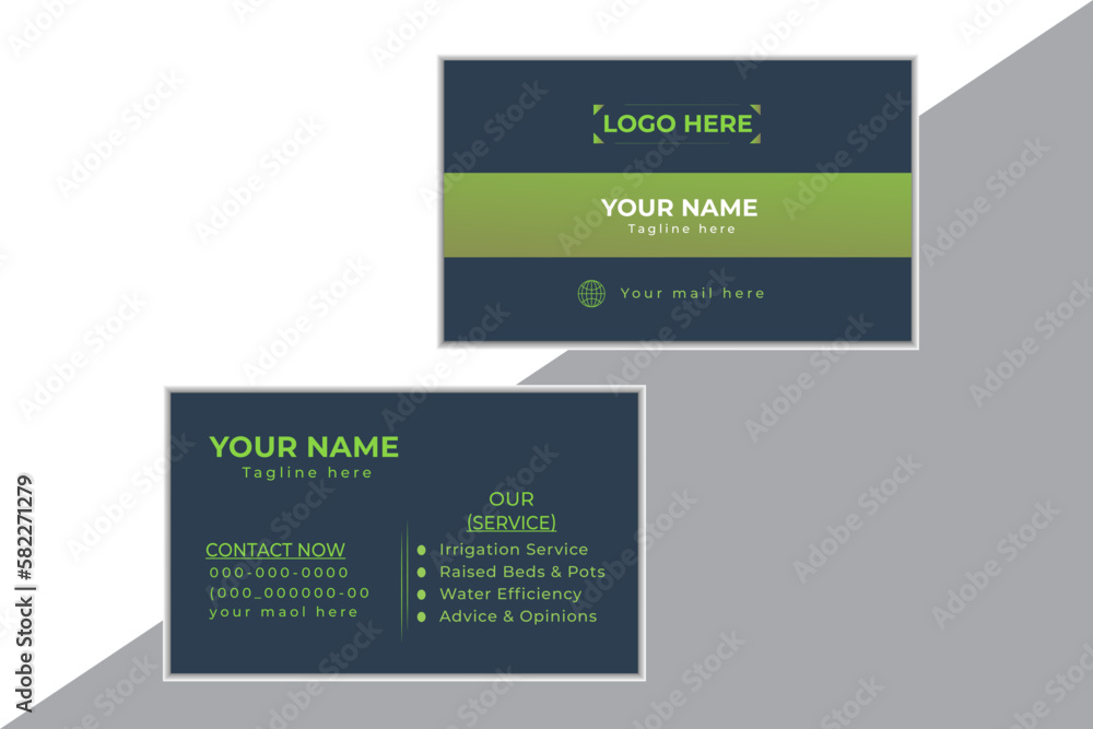 Obraz premium business card 