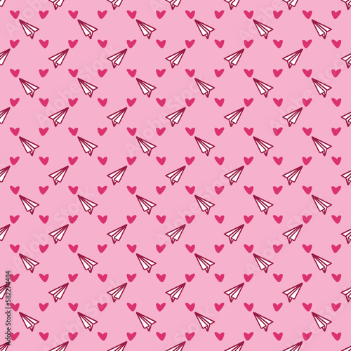 Valentine s Day Love Seamless Pattern - Festive Valentine theme repeating pattern design