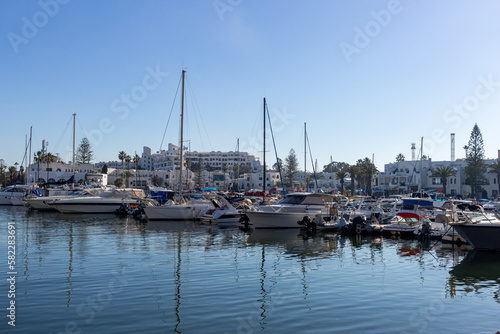 boats in marina