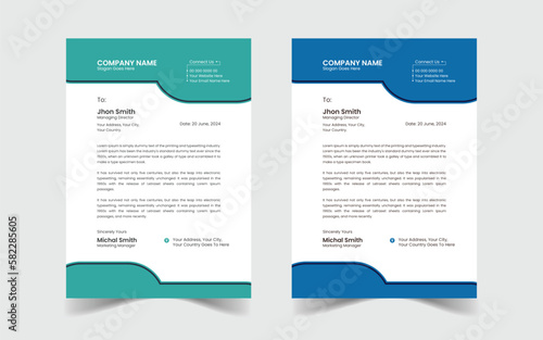 The Best And Most Exceptional, Wonderful Letterhead Design Template. Corporate Book Cover Design Template in A4. Can be adapted to brochures, magazines, posters, and Flyer Template Designs.