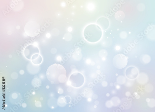 幻想的なキラキラ背景素材（背景　フレーム　バナー　見出し　タイトル　エレガント）